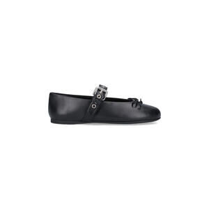 Miu Miu leather ballerinas